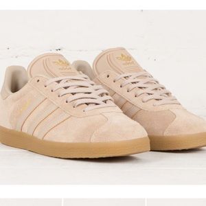 ADIDAS Gazelle Suede- Clay/Gum w/Gold Accents